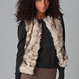 BB Dakota Faux Fur Vest